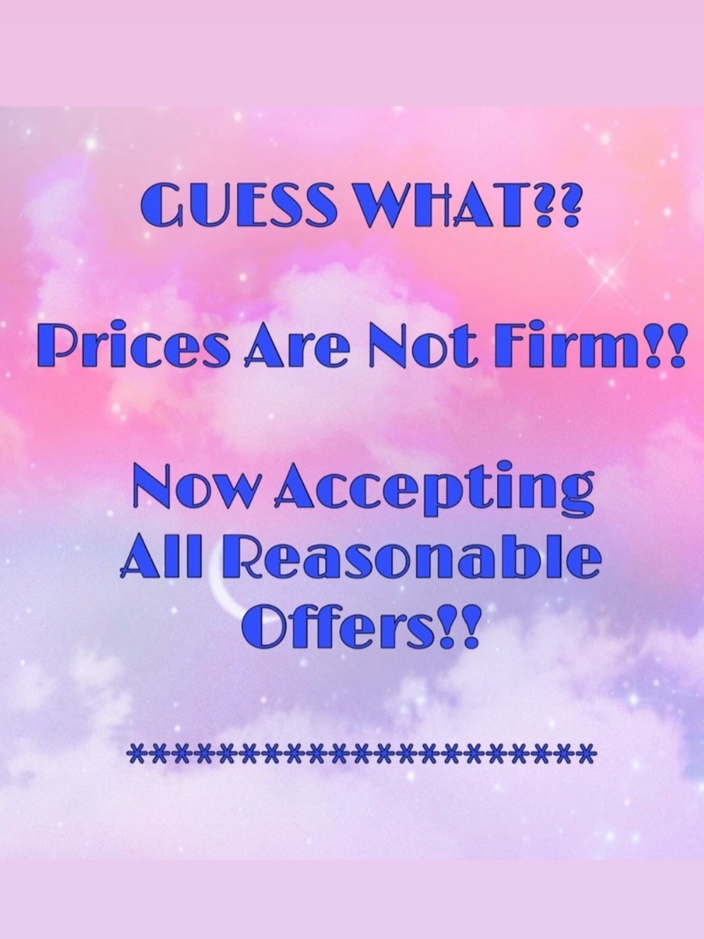 🎊MAKE ME AN OFFER!!🎊